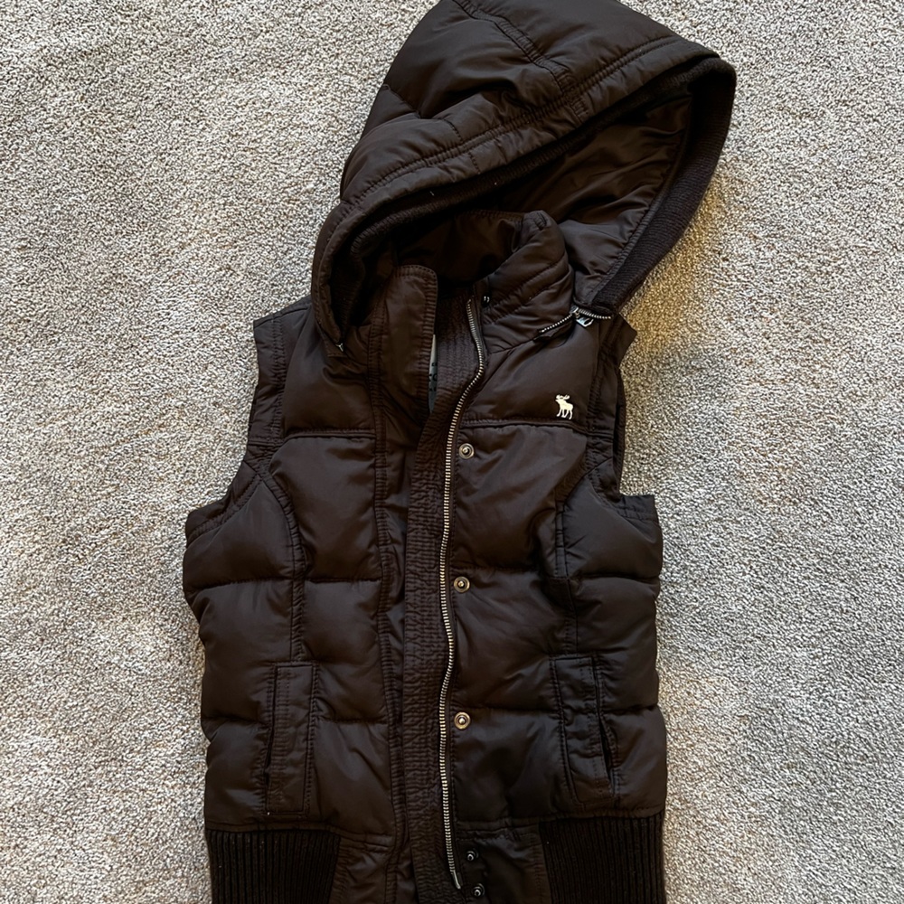 Abercrombie puffer vest